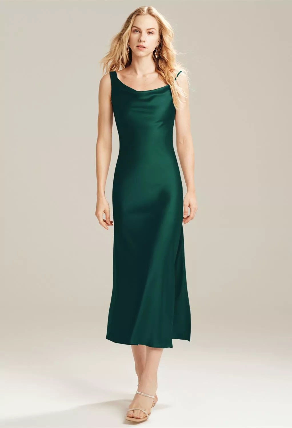 AW Graziosa Hunter Green  Spring Wedding Guest Dresses